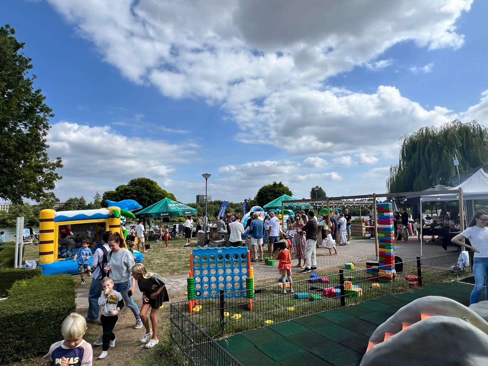 Spelletjes en activiteiten aan het water